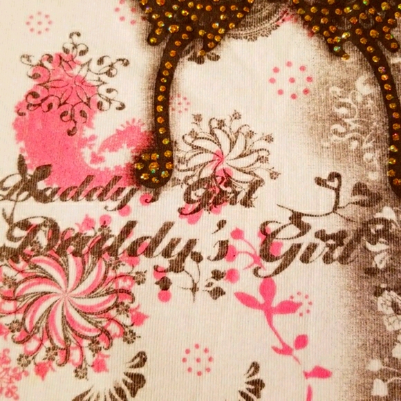 **SOLD** New Cato "Daddy's Girl" Embellished Shirt - Picture 5 of 13